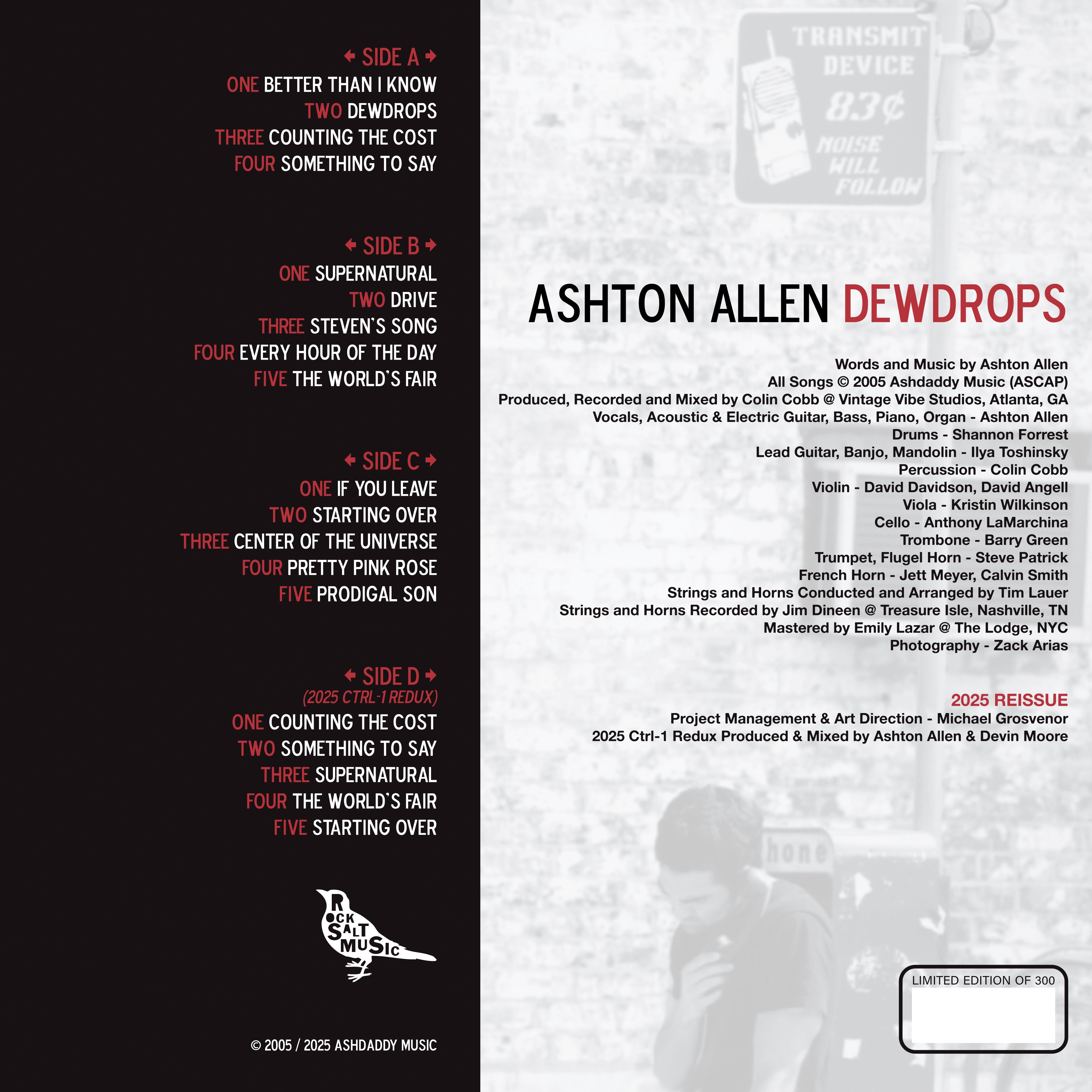 PRE-ORDER Dewdrops - 20th Anniversary Limited Edition Vinyl